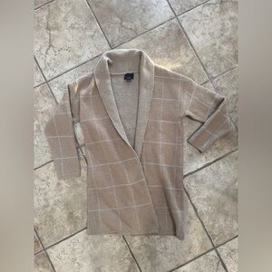 Lumiere Cardigan for Women Camel Color Size XS Luxe Knit